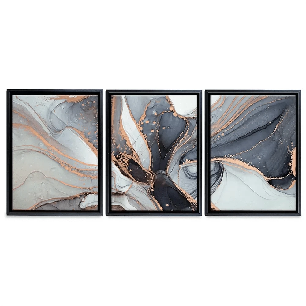 Fifty Shades Of Grey Marble Trio Canvas Print Fifty Shades Of Grey Marble Trio Canvas Print wall art product coldsun777 / Shutterstock