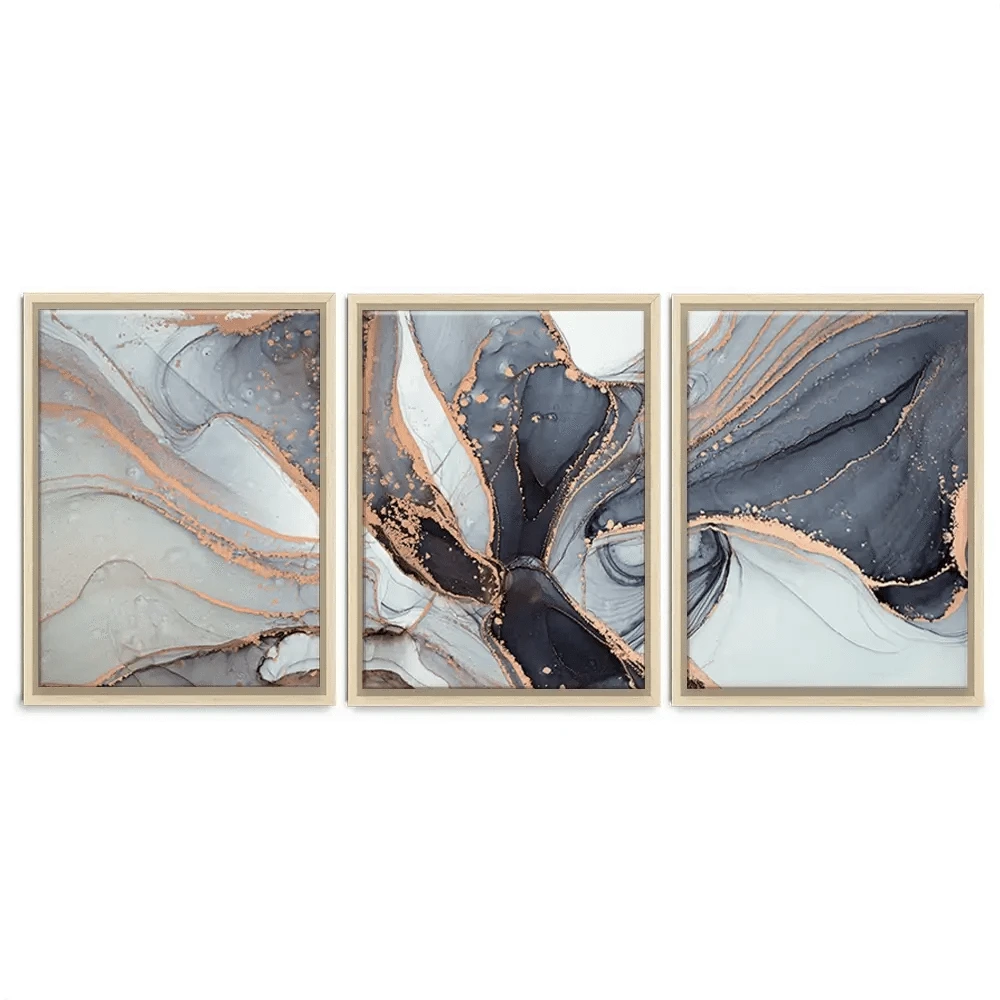 Fifty Shades Of Grey Marble Trio Canvas Print Fifty Shades Of Grey Marble Trio Canvas Print wall art product coldsun777 / Shutterstock