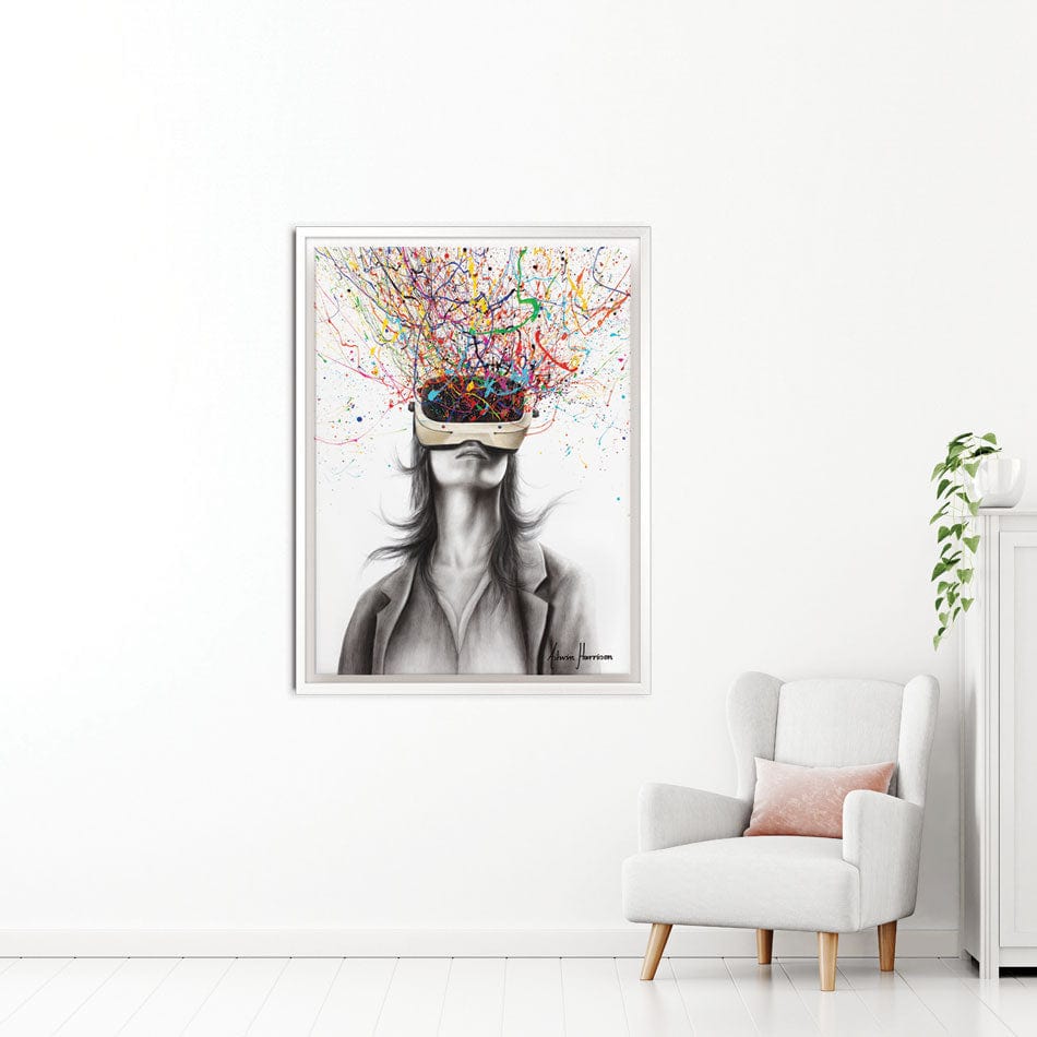 Filtered Reality Canvas Print wall art product Ashvin Harrison