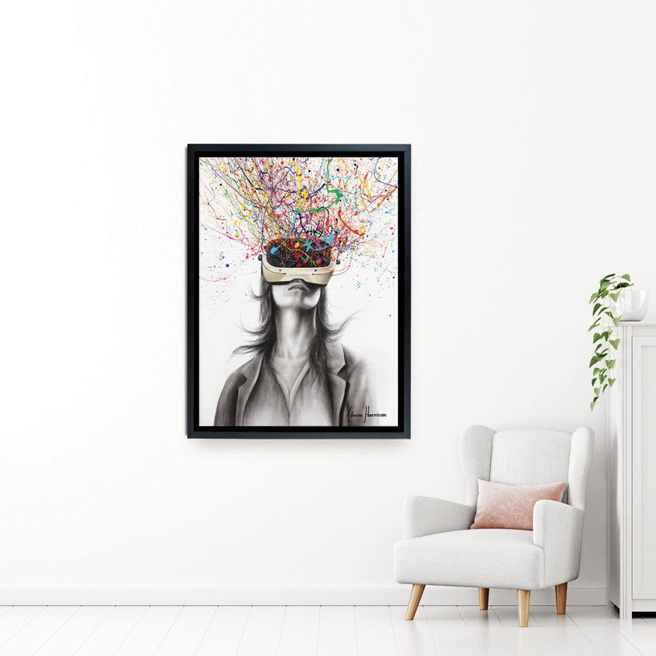 Filtered Reality Canvas Print wall art product Ashvin Harrison