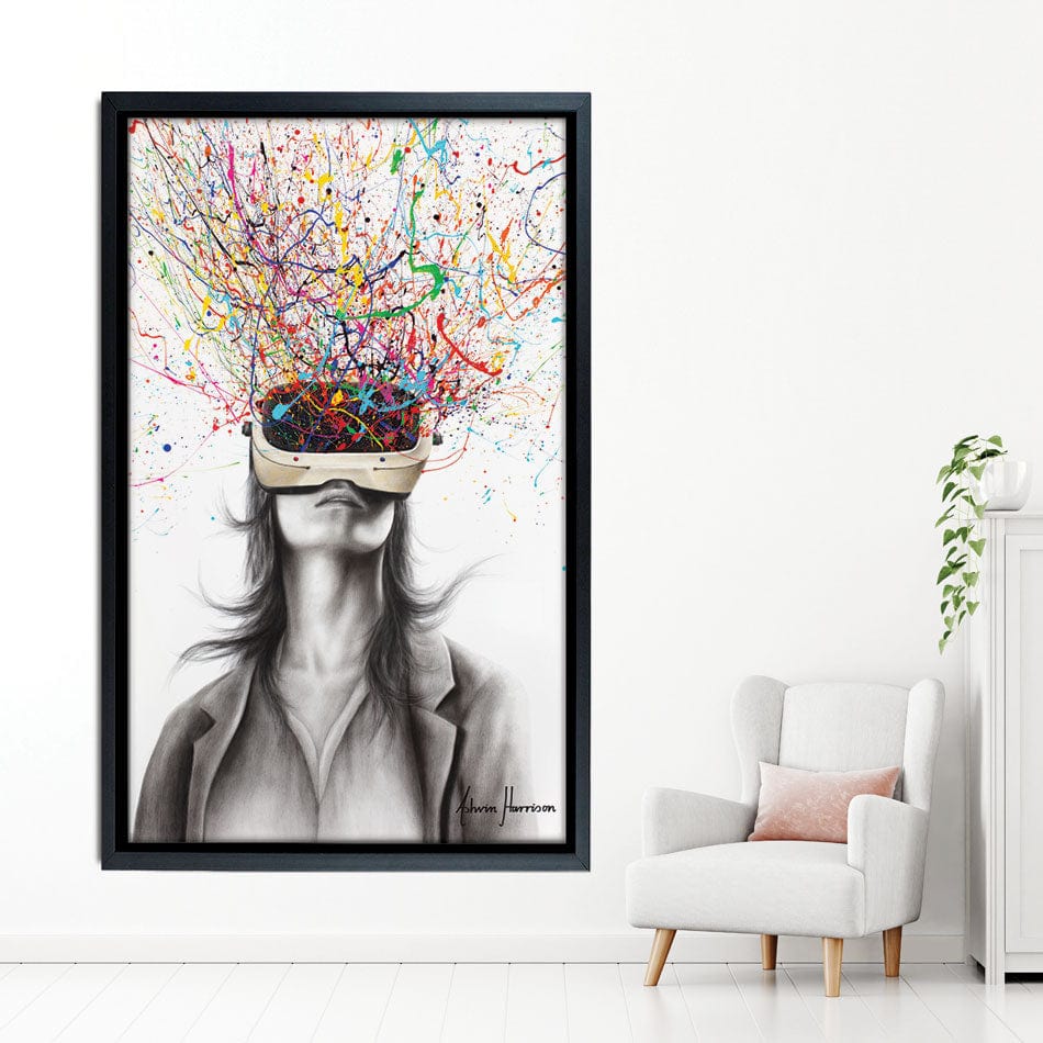 Filtered Reality Canvas Print wall art product Ashvin Harrison