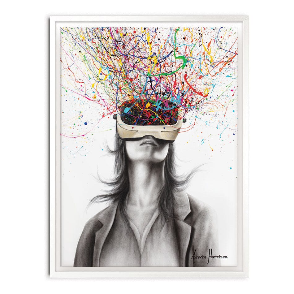 Filtered Reality Canvas Print wall art product Ashvin Harrison