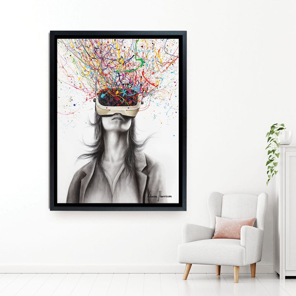 Filtered Reality Canvas Print wall art product Ashvin Harrison