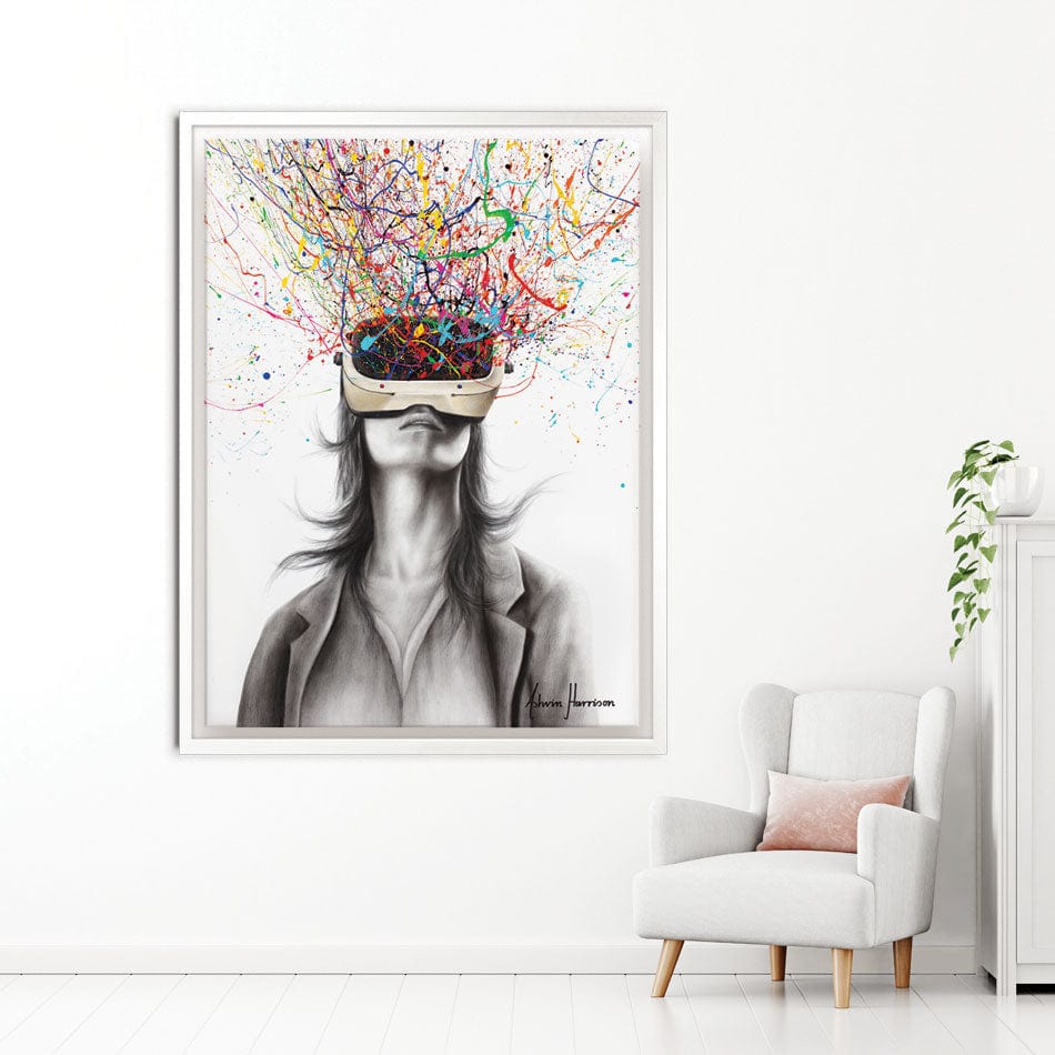 Filtered Reality Canvas Print wall art product Ashvin Harrison