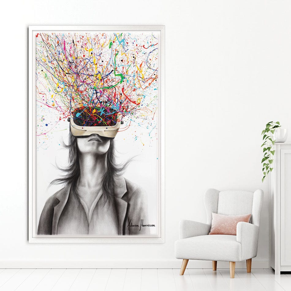 Filtered Reality Canvas Print wall art product Ashvin Harrison