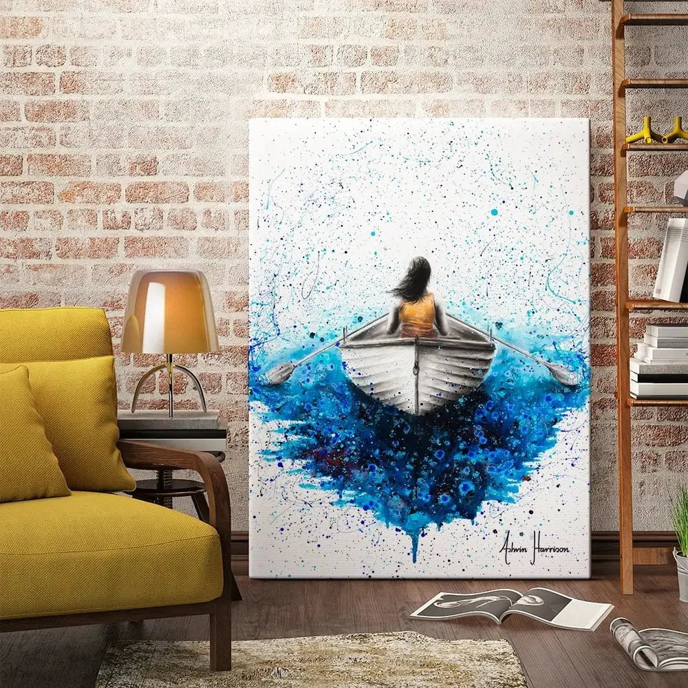 Finding Me Canvas Print Finding Me Canvas Print wall art product Ashvin Harrison