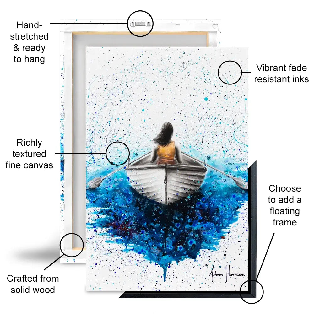 Finding Me Canvas Print Finding Me Canvas Print wall art product Ashvin Harrison
