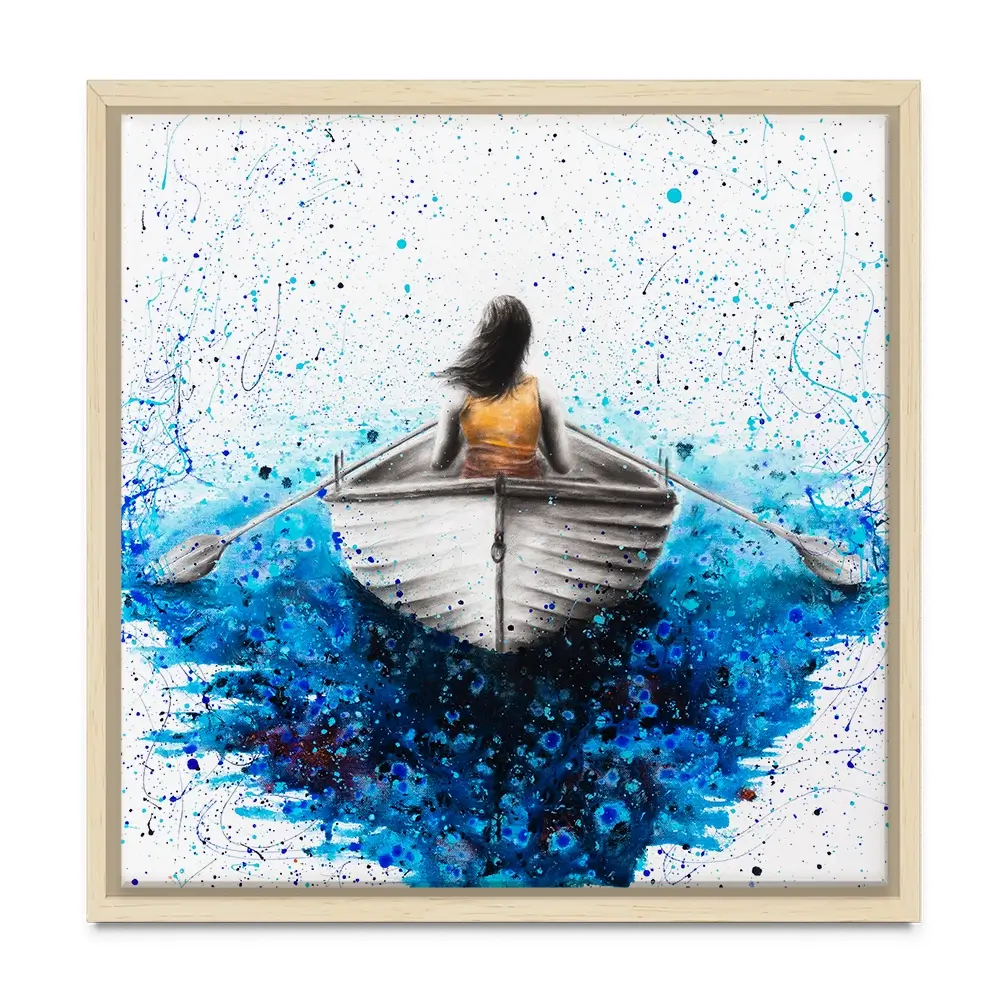 Finding Me Square Canvas Print Finding Me Square Canvas Print wall art product Ashvin Harrison