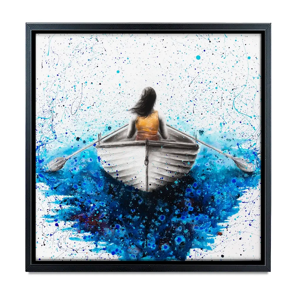 Finding Me Square Canvas Print Finding Me Square Canvas Print wall art product Ashvin Harrison