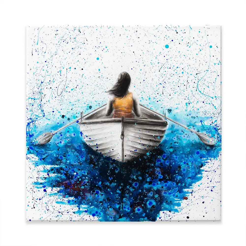 Finding Me Square Canvas Print Finding Me Square Canvas Print wall art product Ashvin Harrison