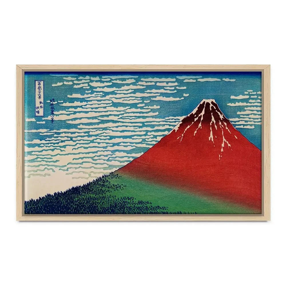 Fine Wind, Clear Morning Canvas Print Fine Wind, Clear Morning Canvas Print wall art product Katsushika Hokusai / Indepedent