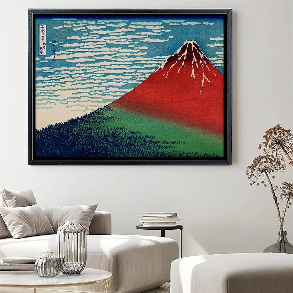 Fine Wind, Clear Morning Canvas Print Fine Wind, Clear Morning Canvas Print wall art product Katsushika Hokusai / Indepedent