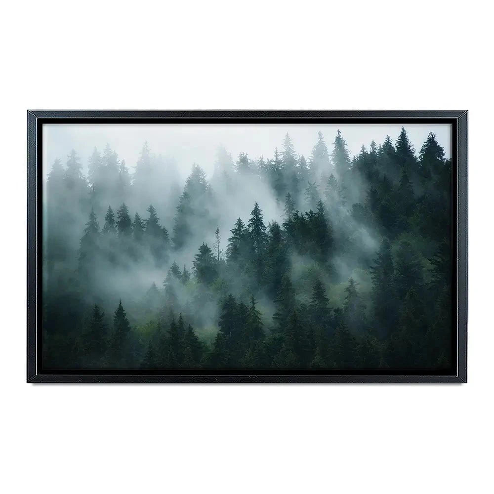 Fir Forest Canvas Print Fir Forest Canvas Print wall art product Roxana Bashyrova / Shutterstock