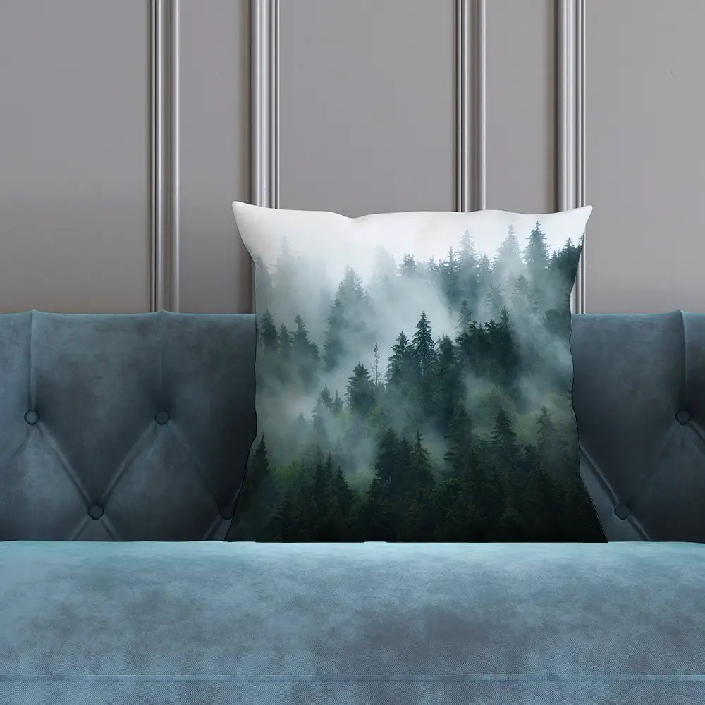 Fir Forest Cushion Fir Forest Cushion wall art product Roxana Bashyrova / Shutterstock