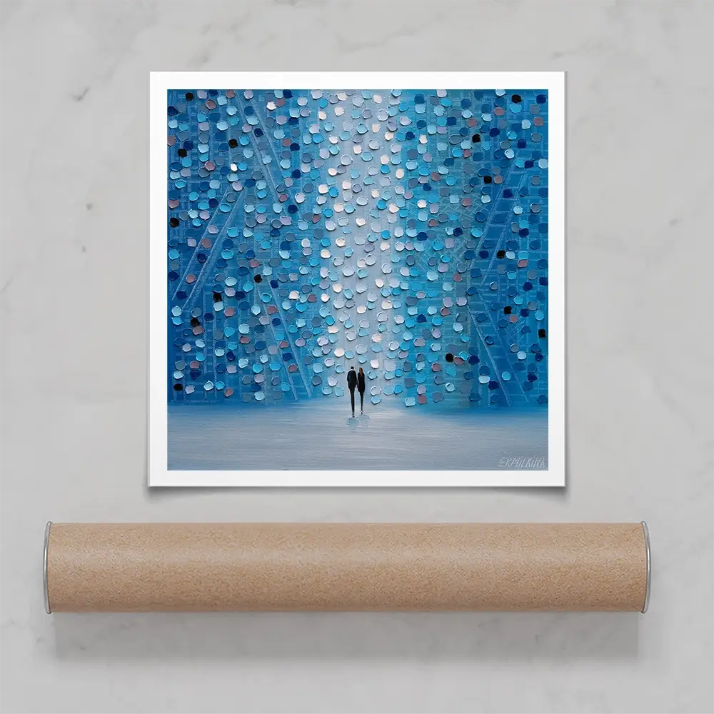 First Love Square Art Print First Love Square Art Print wall art product Ekaterina Ermilkina