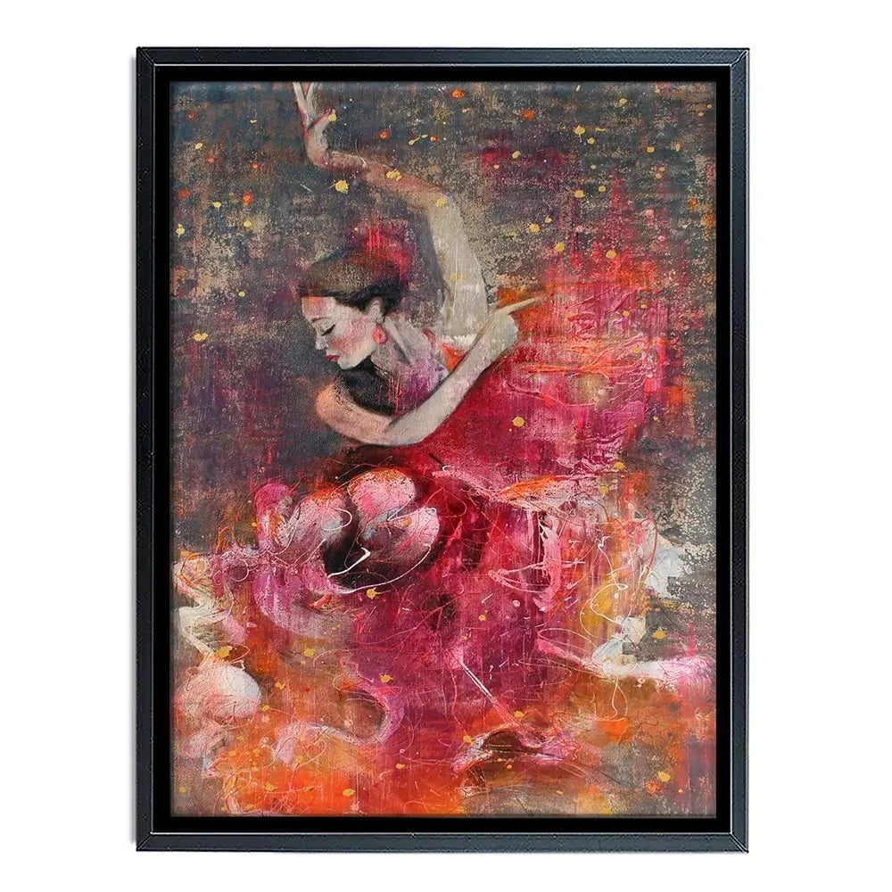 Flamenco Canvas Print Flamenco Canvas Print wall art product Studio Paint-Ing