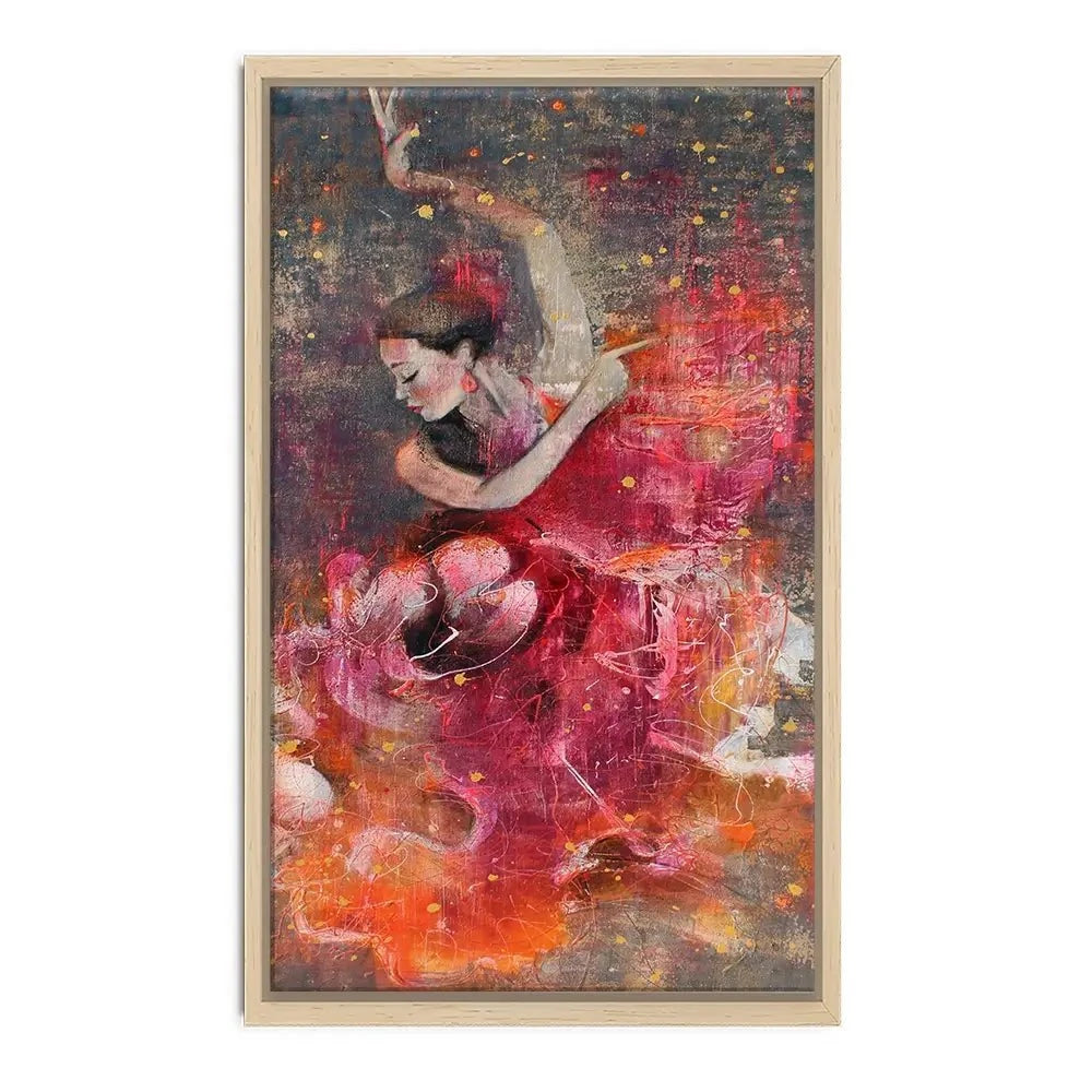 Flamenco Canvas Print Flamenco Canvas Print wall art product Studio Paint-Ing