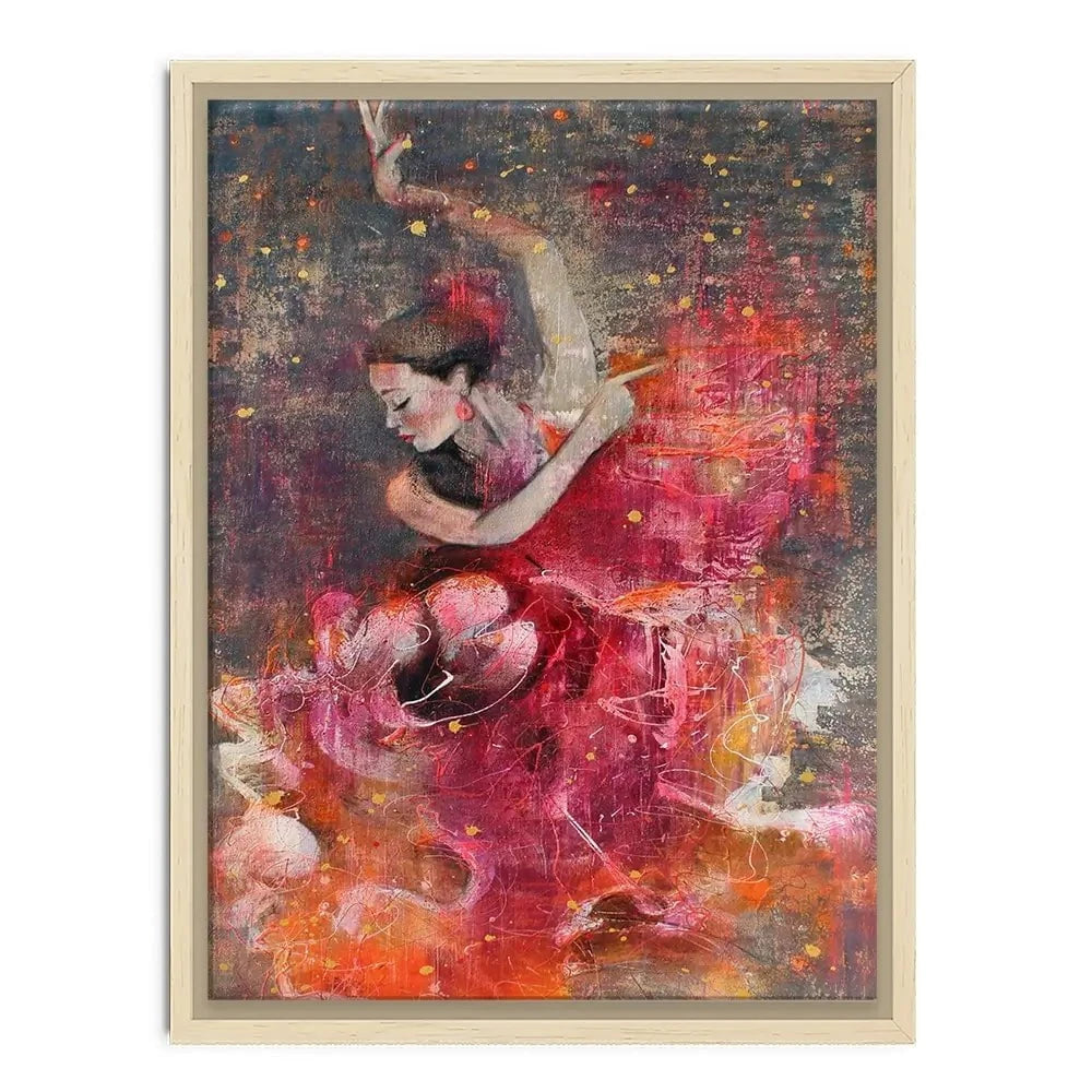 Flamenco Canvas Print Flamenco Canvas Print wall art product Studio Paint-Ing