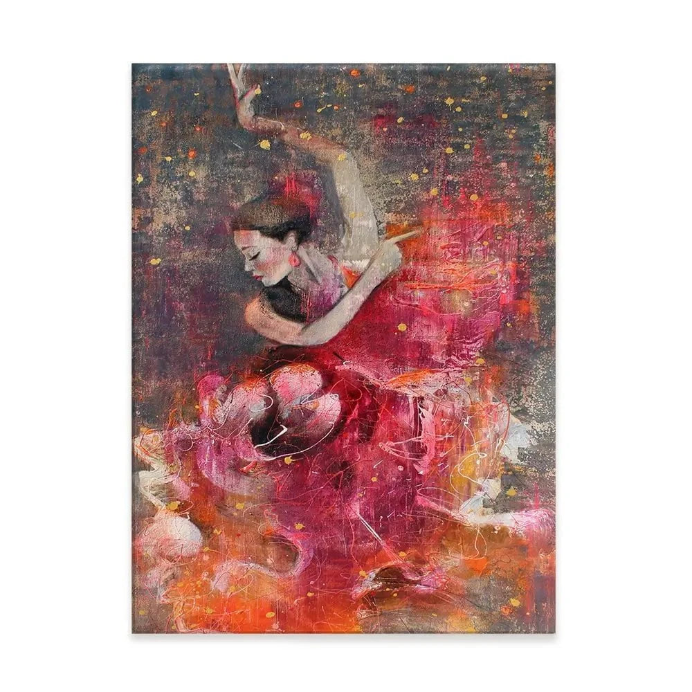 Flamenco Canvas Print Flamenco Canvas Print wall art product Studio Paint-Ing