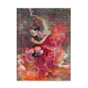 Flamenco Canvas Print Flamenco Canvas Print wall art product Studio Paint-Ing