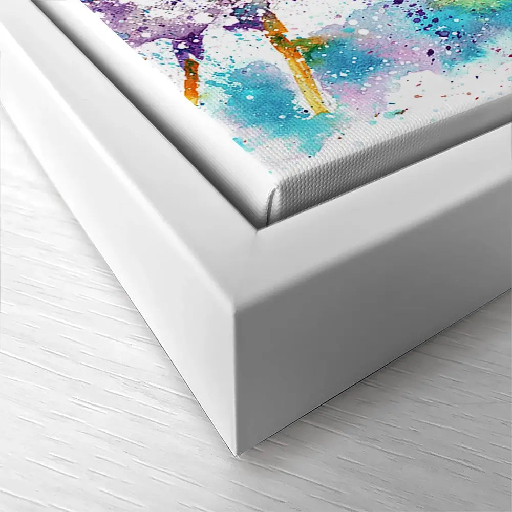 Flamingo Gathering Oversized Canvas Print Flamingo Gathering Oversized Canvas Print wall art product Jamie Taylor