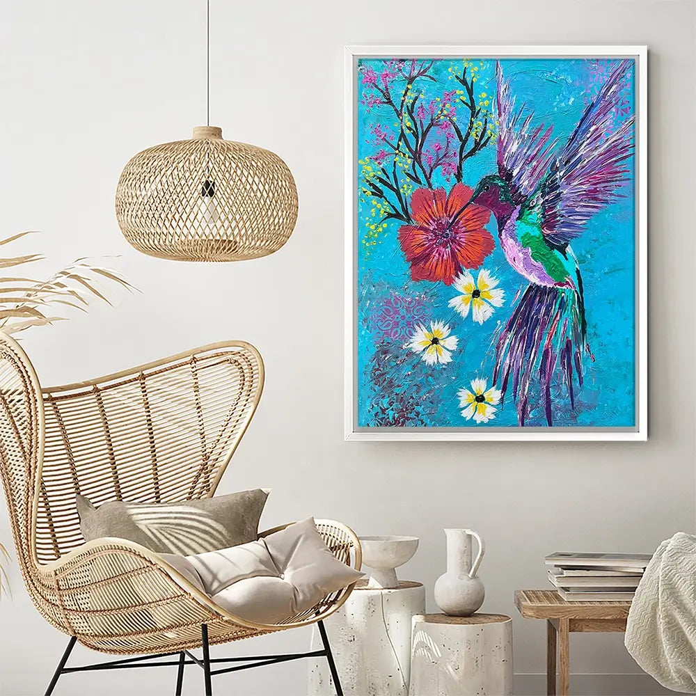Flight Of Fancy Canvas Print Flight Of Fancy Canvas Print wall art product Jo Mulligan