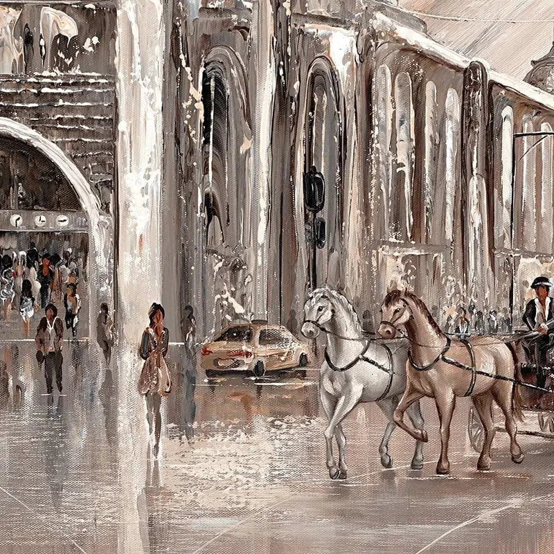 Flinders Street Railway Station Art Print Flinders Street Railway Station Art Print wall art product Isabella Karolewicz