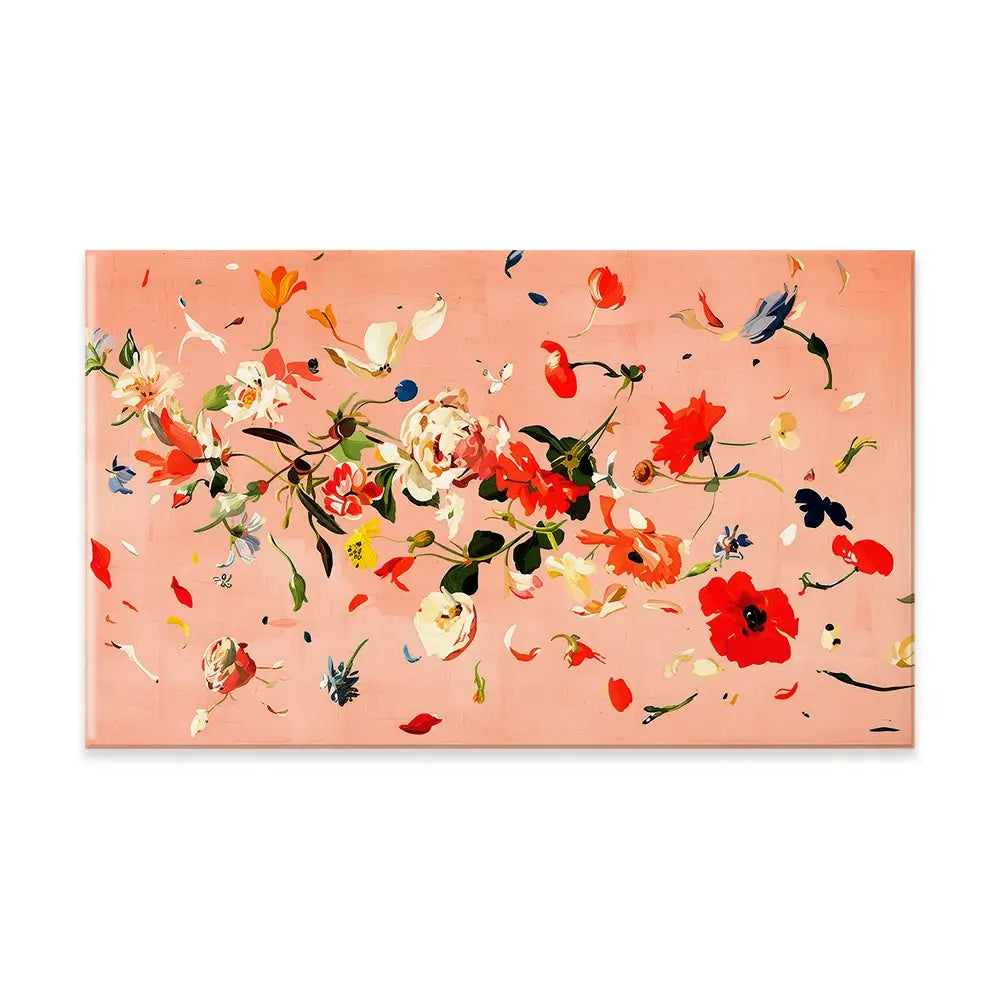 Floating Flowers Canvas Print Floating Flowers Canvas Print wall art product Treechild
