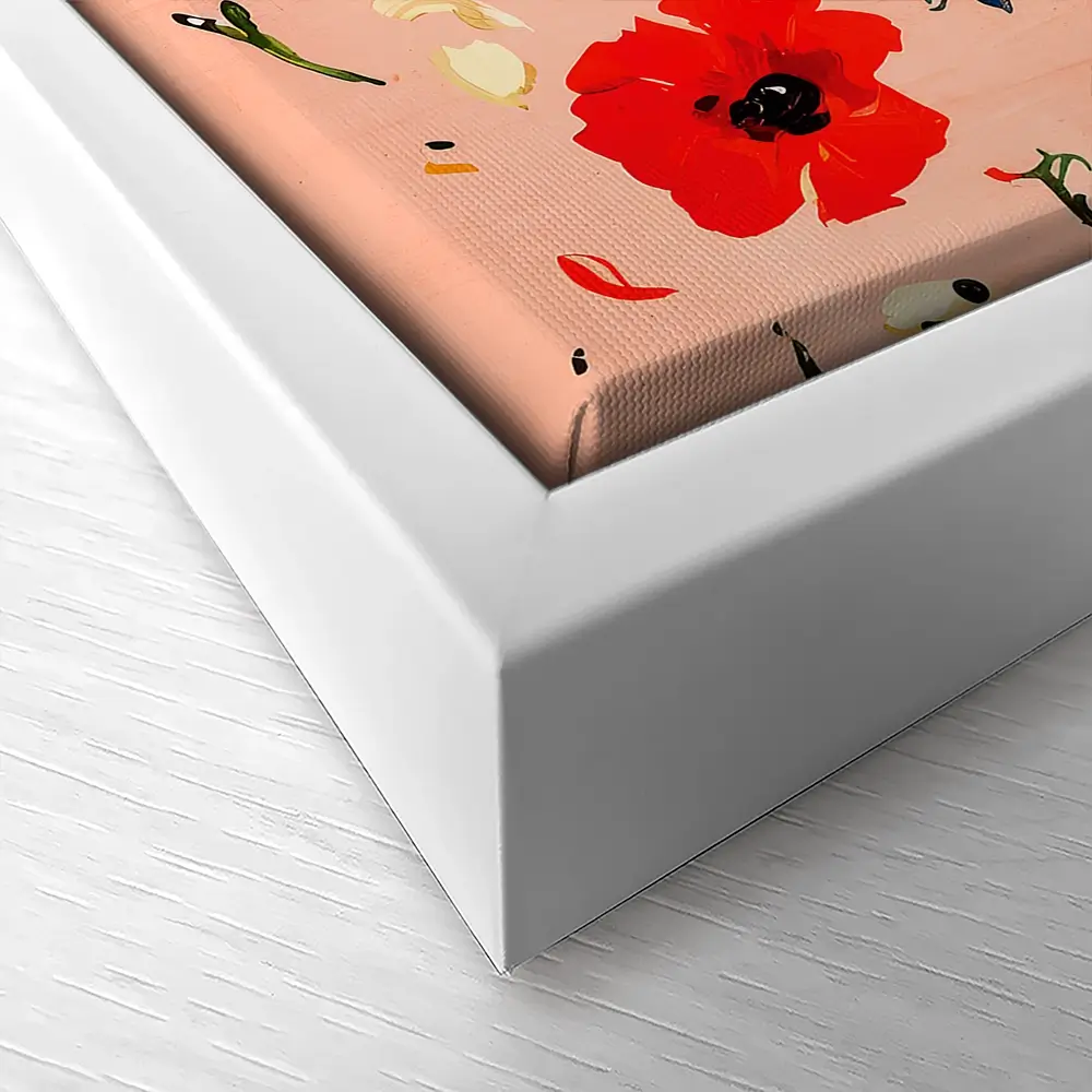 Floating Flowers Canvas Print Floating Flowers Canvas Print wall art product Treechild