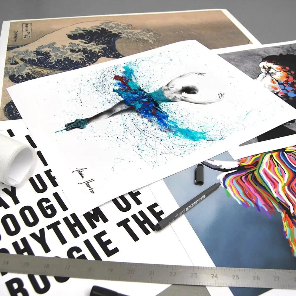 Floating Lake Ballet Art Print Floating Lake Ballet Art Print wall art product Ashvin Harrison