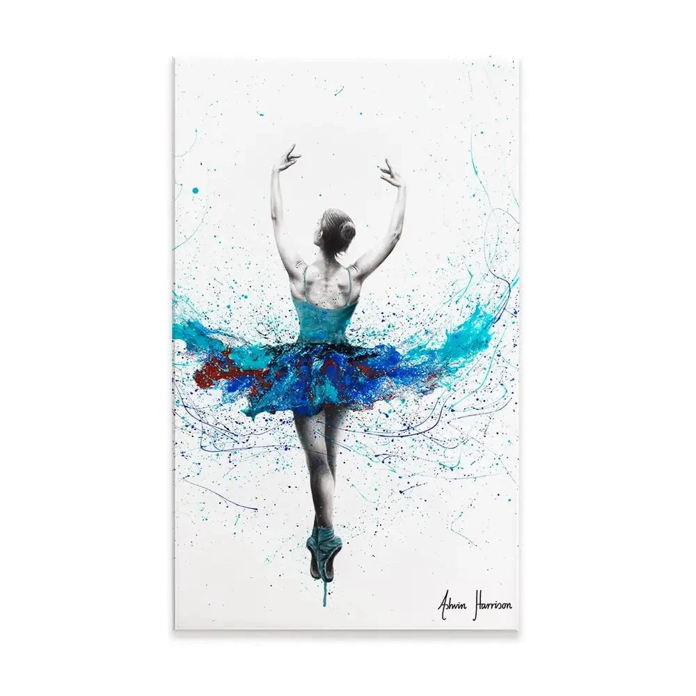Floating Lake Ballet Canvas Print Floating Lake Ballet Canvas Print wall art product Ashvin Harrison