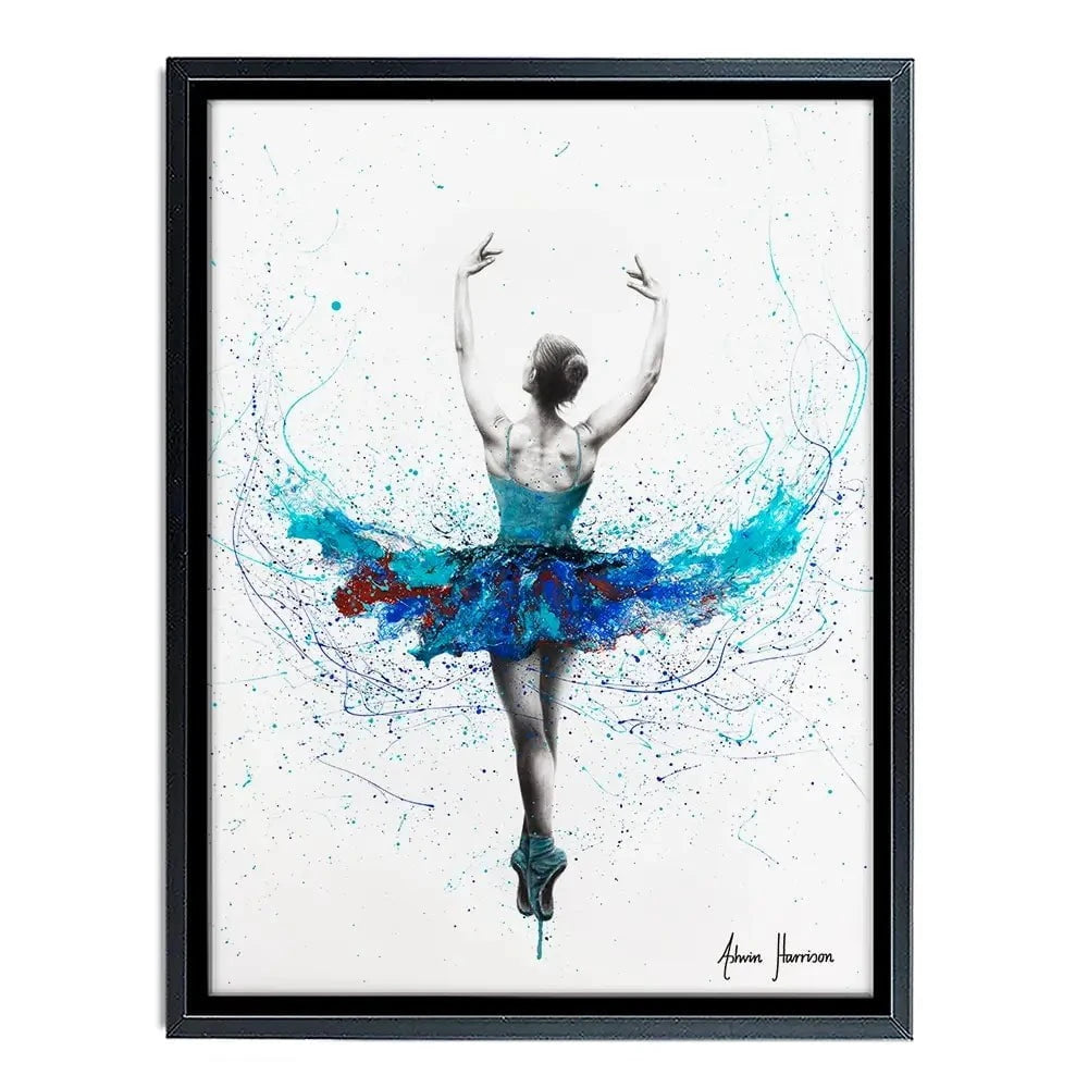 Floating Lake Ballet Canvas Print Floating Lake Ballet Canvas Print wall art product Ashvin Harrison