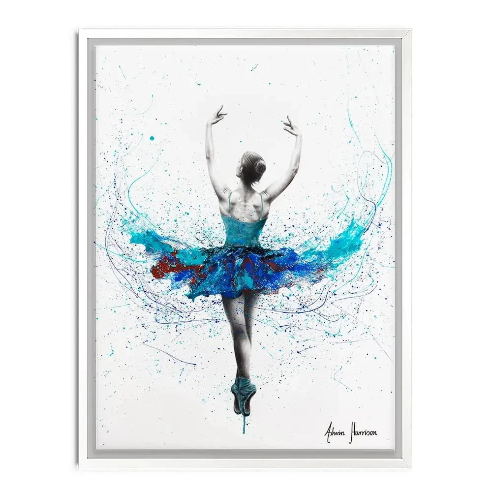Floating Lake Ballet Canvas Print Floating Lake Ballet Canvas Print wall art product Ashvin Harrison