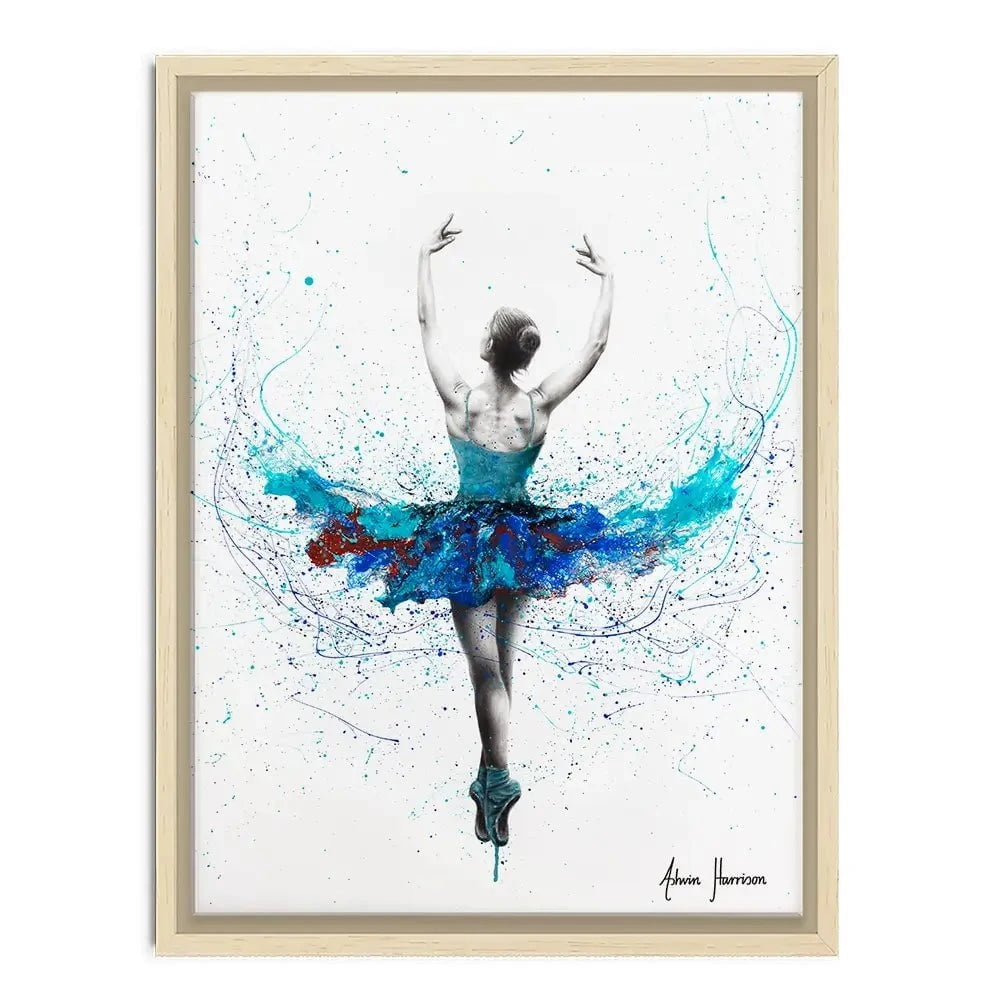 Floating Lake Ballet Canvas Print Floating Lake Ballet Canvas Print wall art product Ashvin Harrison