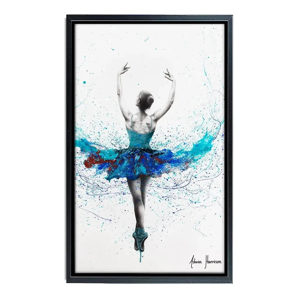 Floating Lake Ballet Canvas Print Floating Lake Ballet Canvas Print wall art product Ashvin Harrison