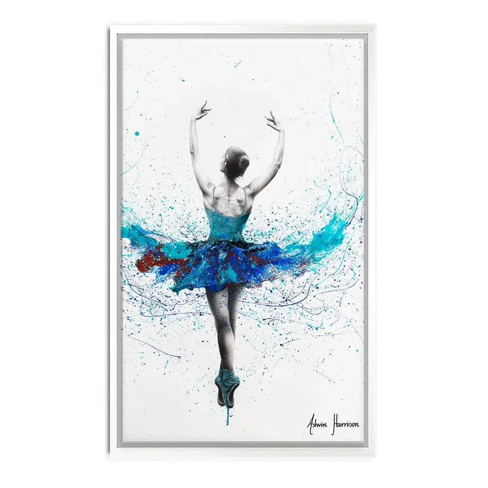 Floating Lake Ballet Canvas Print Floating Lake Ballet Canvas Print wall art product Ashvin Harrison