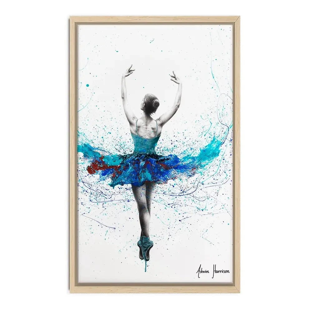 Floating Lake Ballet Canvas Print Floating Lake Ballet Canvas Print wall art product Ashvin Harrison