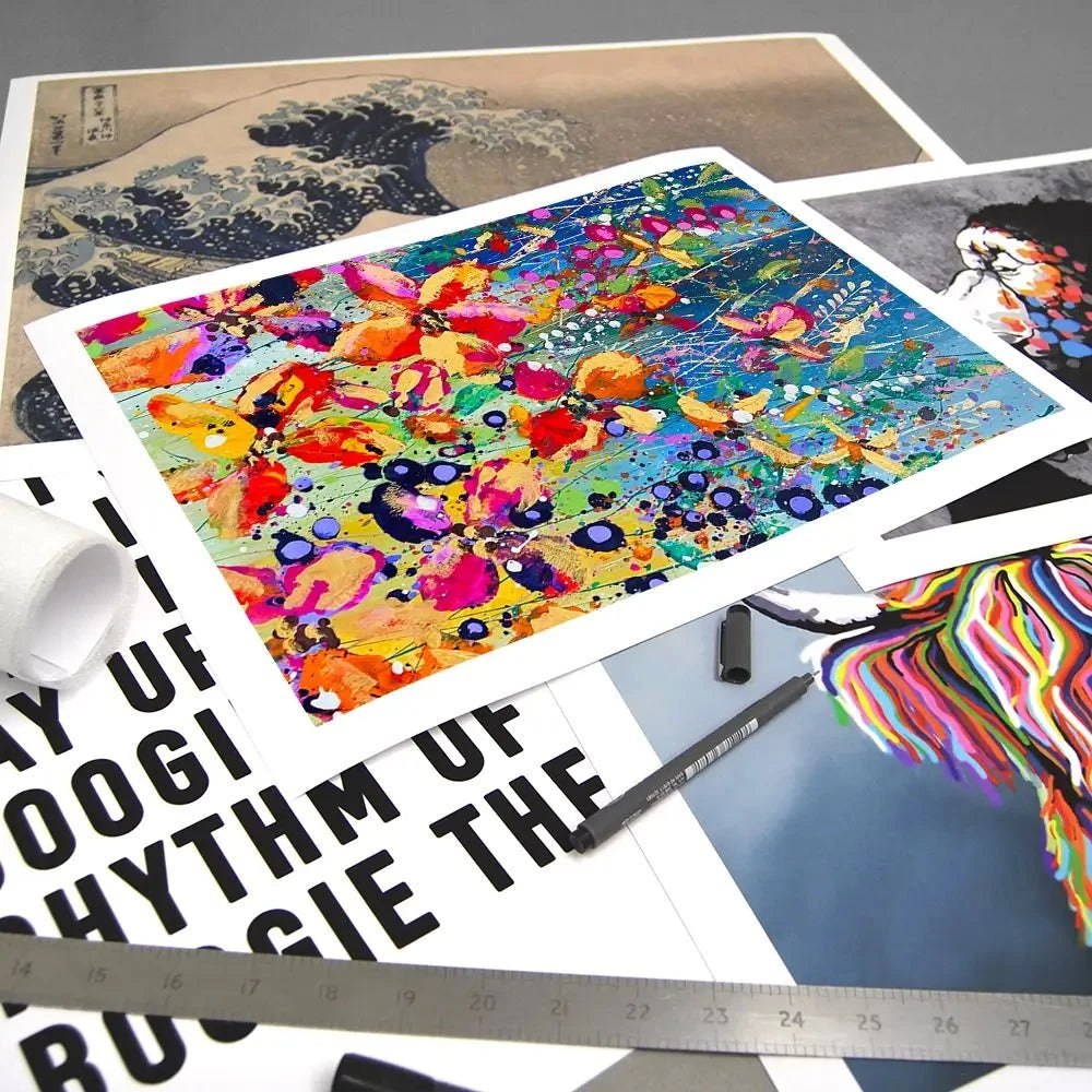 Flora Art Print Flora Art Print wall art product Scarlet Sky Studio