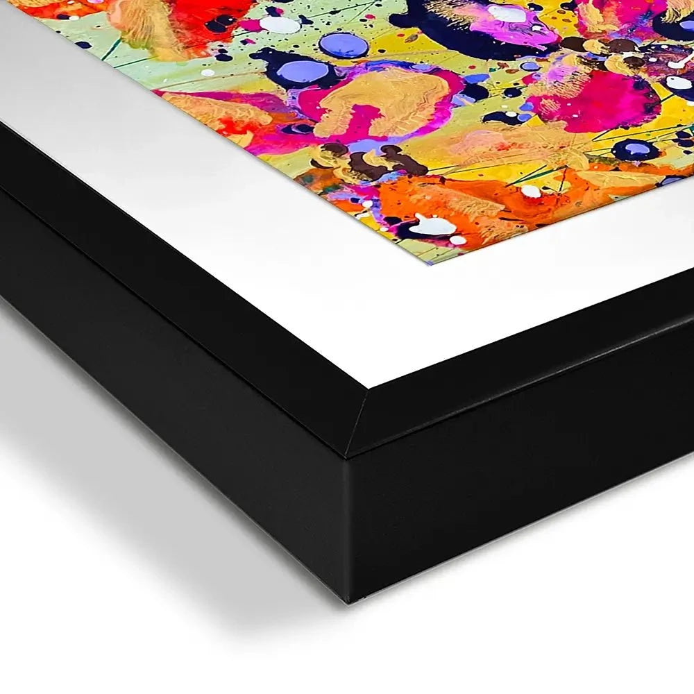 Flora Framed Art Print Flora Framed Art Print wall art product Scarlet Sky Studio