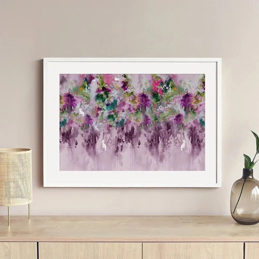 Floral Blush Framed Art Print Floral Blush Framed Art Print wall art product babe's design / Shutterstock