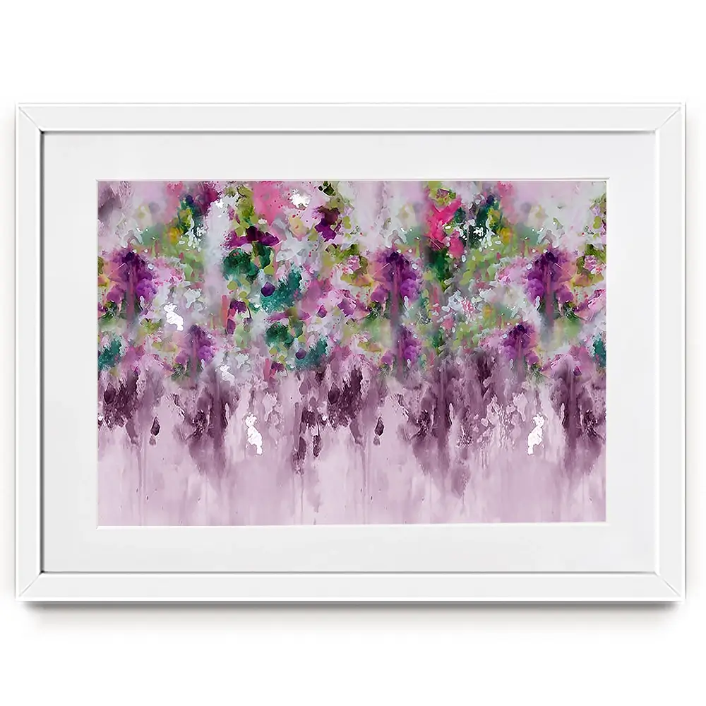 Floral Blush Framed Art Print Floral Blush Framed Art Print wall art product babe's design / Shutterstock