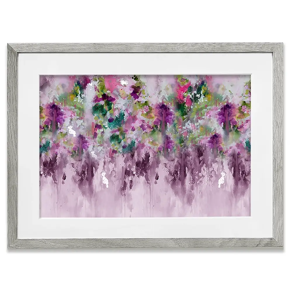 Floral Blush Framed Art Print Floral Blush Framed Art Print wall art product babe's design / Shutterstock