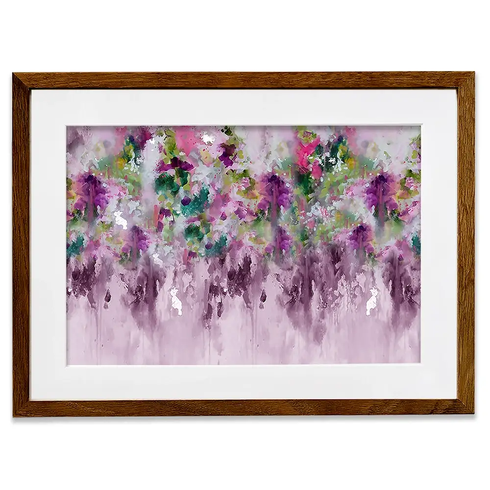 Floral Blush Framed Art Print Floral Blush Framed Art Print wall art product babe's design / Shutterstock