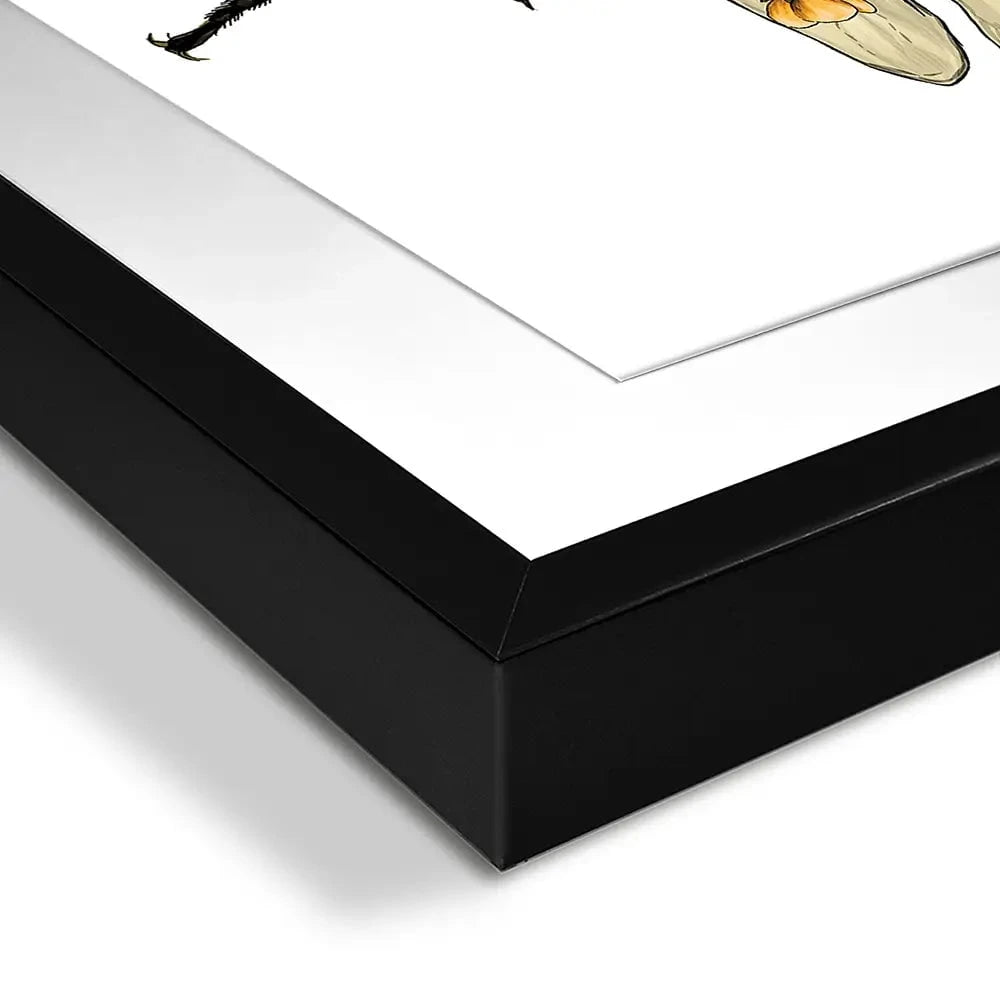 Floral Bumblebee Framed Art Print Floral Bumblebee Framed Art Print wall art product Serafima Dashkevich / Shutterstock