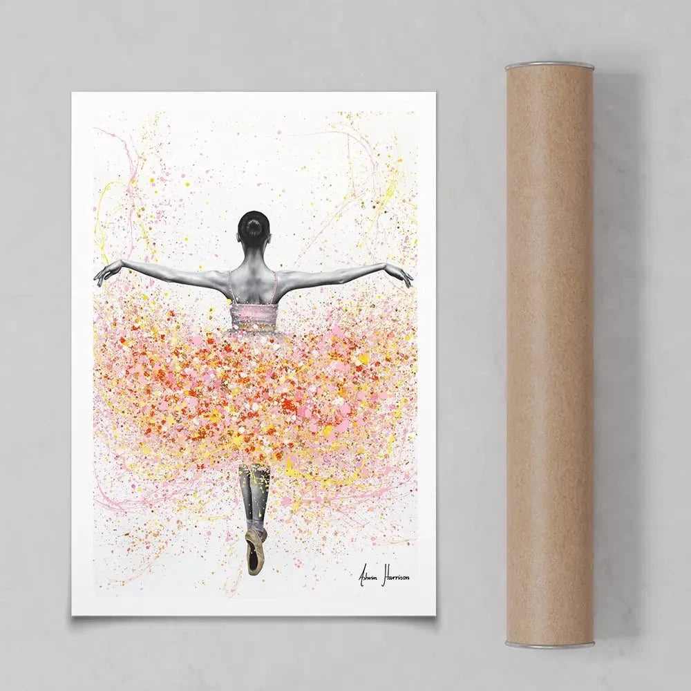 Floral Dancer Art Print Floral Dancer Art Print wall art product Ashvin Harrison