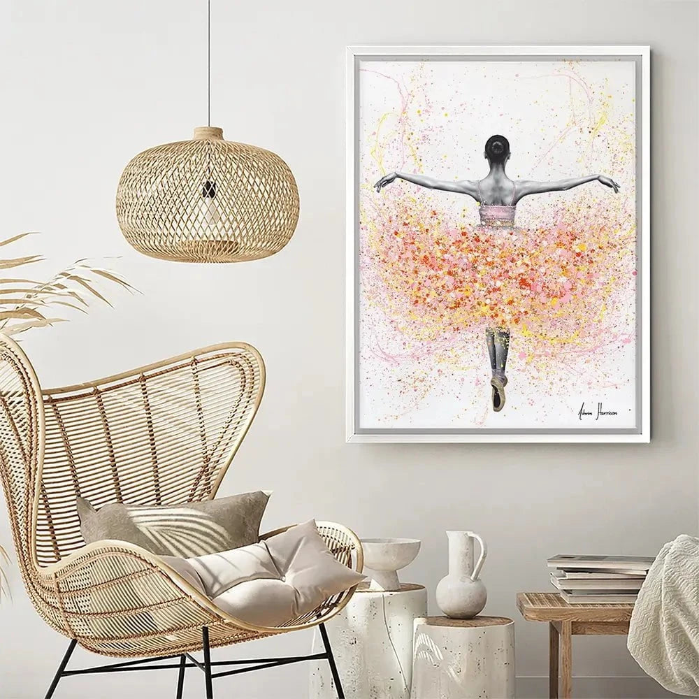 Floral Dancer Canvas Print Floral Dancer Canvas Print wall art product Ashvin Harrison