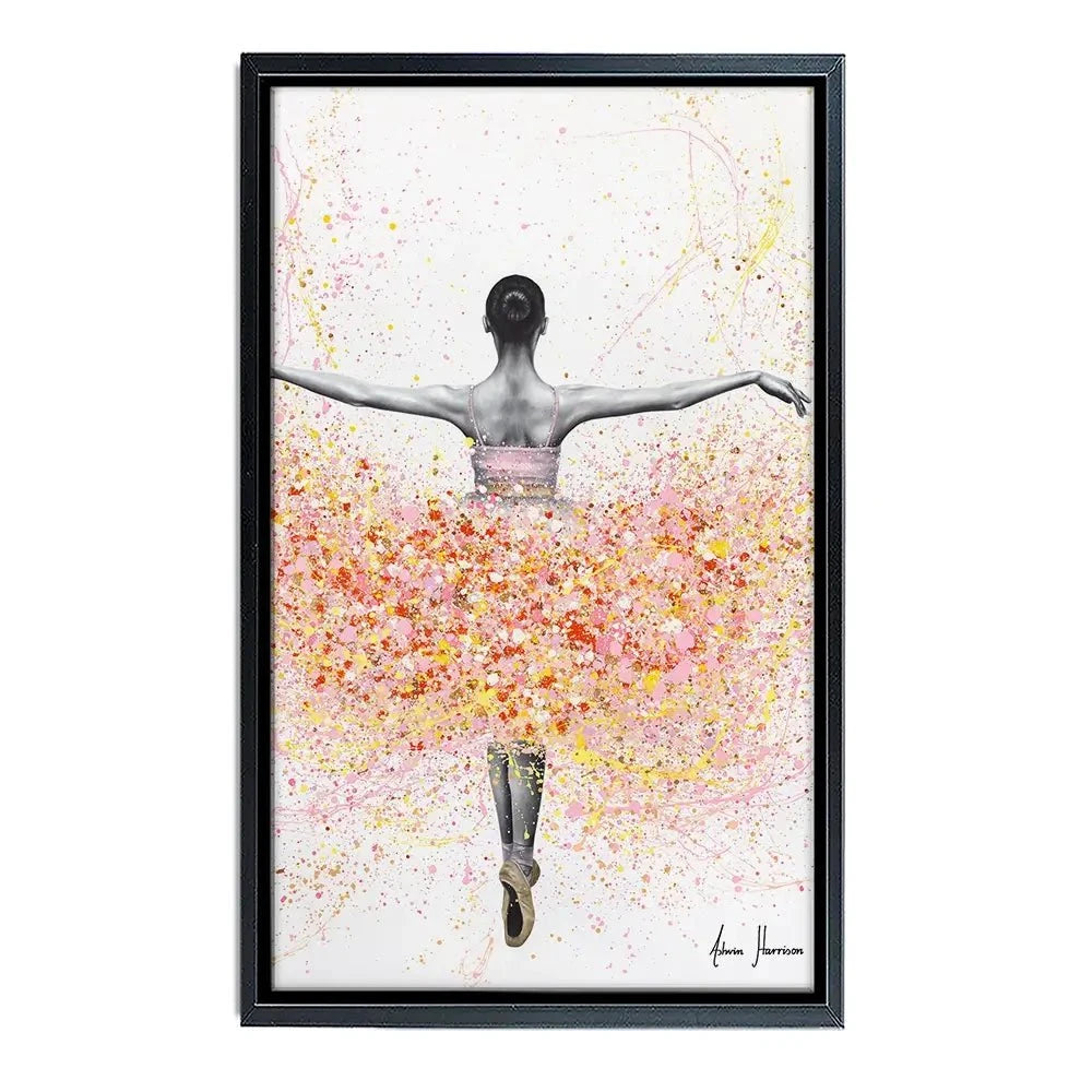 Floral Dancer Canvas Print Floral Dancer Canvas Print wall art product Ashvin Harrison