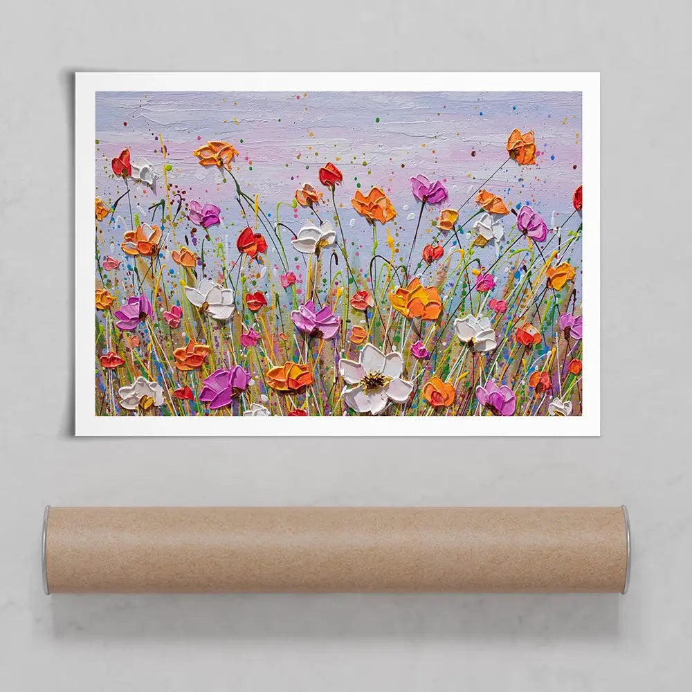 Floral Extravaganza Art Print Floral Extravaganza Art Print wall art product Olga Tkachyk