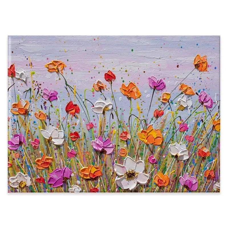 Floral Extravaganza Canvas Print Floral Extravaganza Canvas Print wall art product Olga Tkachyk