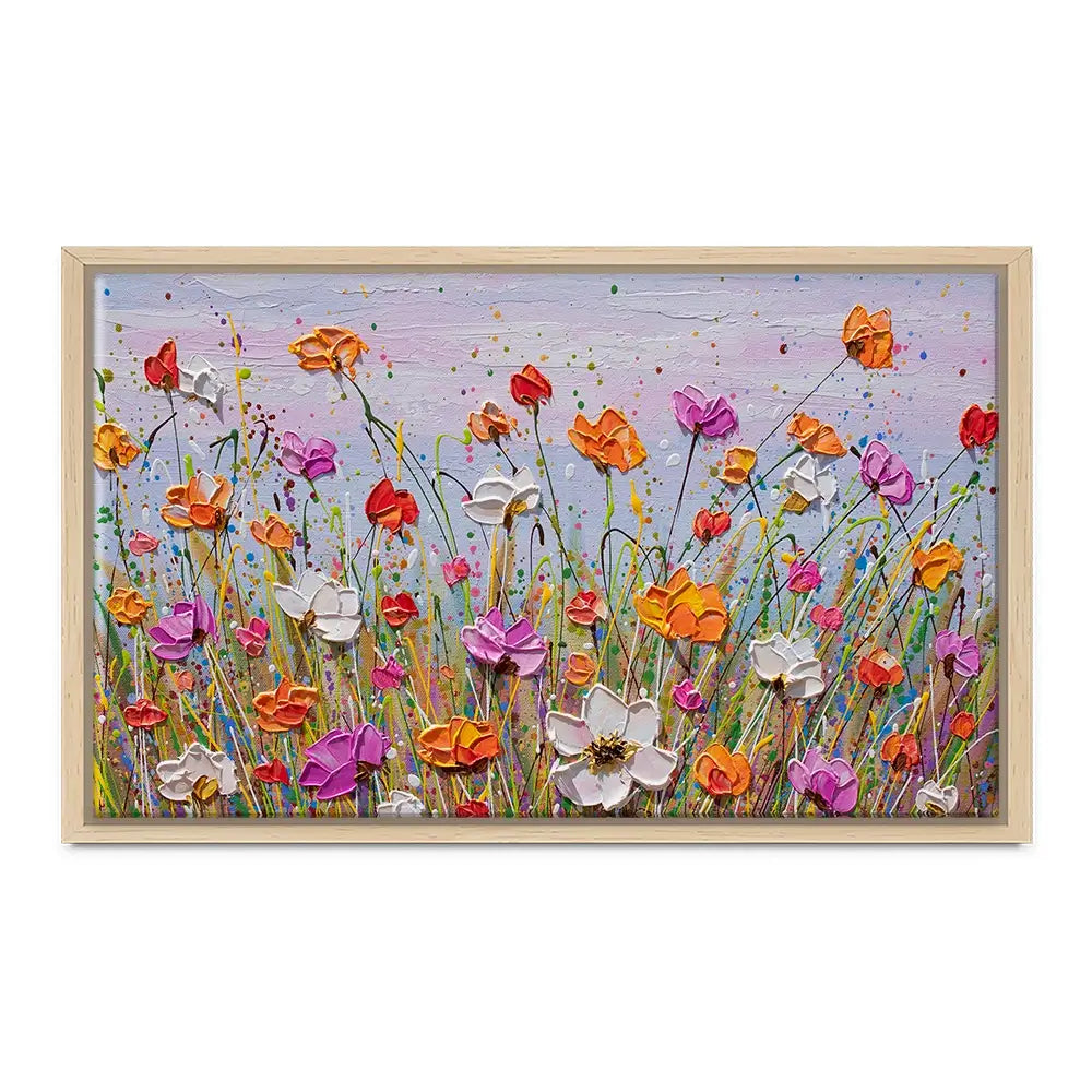 Floral Extravaganza Canvas Print Floral Extravaganza Canvas Print wall art product Olga Tkachyk